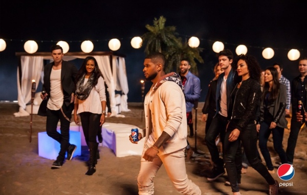 Usher photographed for Pepsi by Aviva Klein - copyright 2021